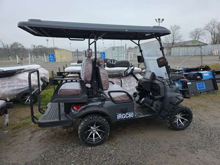 IRGC80 4 Person Electric Golf Cart - 60v