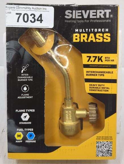 SIEVERT BRASS MULTI TORCH