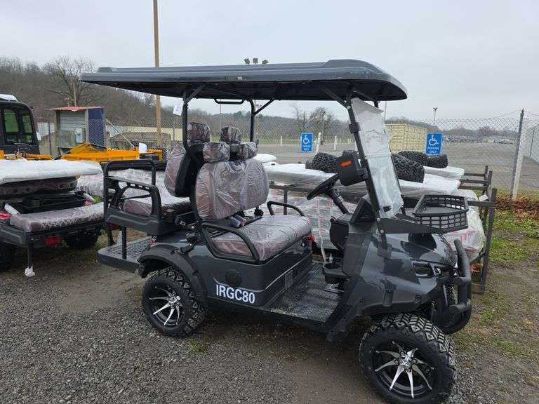 IRGC80 4 Person Electric Golf Cart - 60v