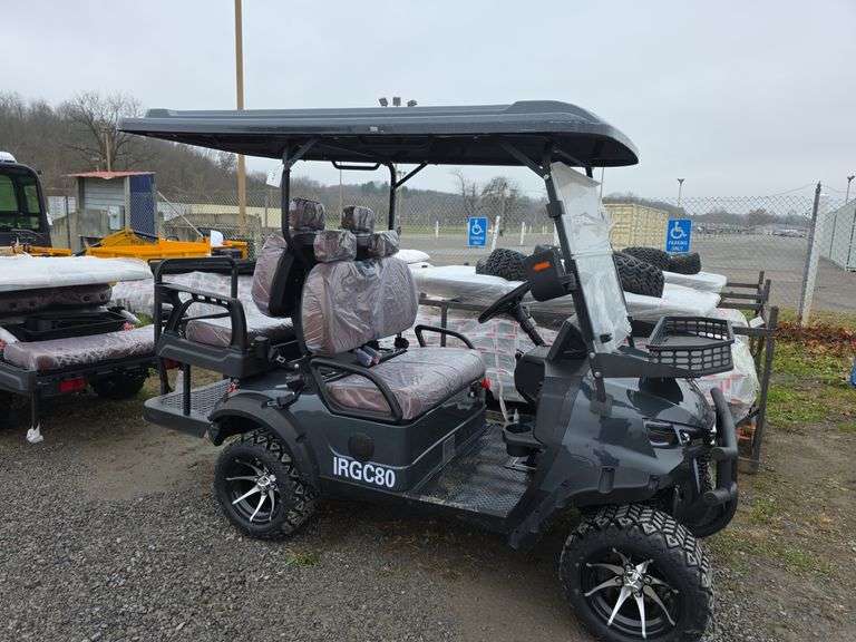 IRGC80 4 Person Electric Golf Cart - 60v