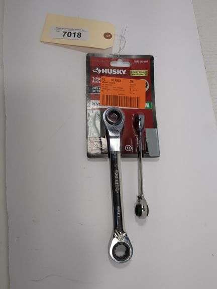 HUSKY 2 PC. RATCHETING WRENCH SET