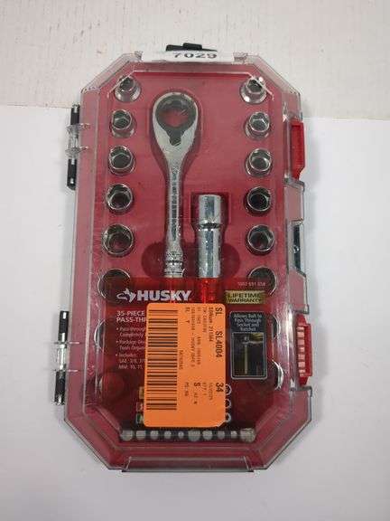 HUSKY 35 PC. 3/8" DRIVE PASS THROUGH SET