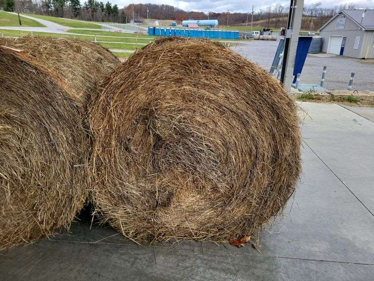2 Round Bales 1st Alfalfa Grass (4x4)