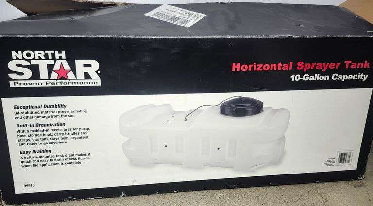 NORTH STAR 10 GALLON SPRAYER TANK