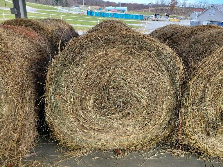 2 Round Bales 1st Alfalfa Grass (4x4)