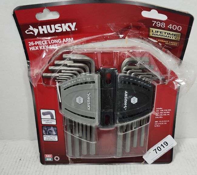 HUSKY ALLEN WRENCH SET METRIC/SAE