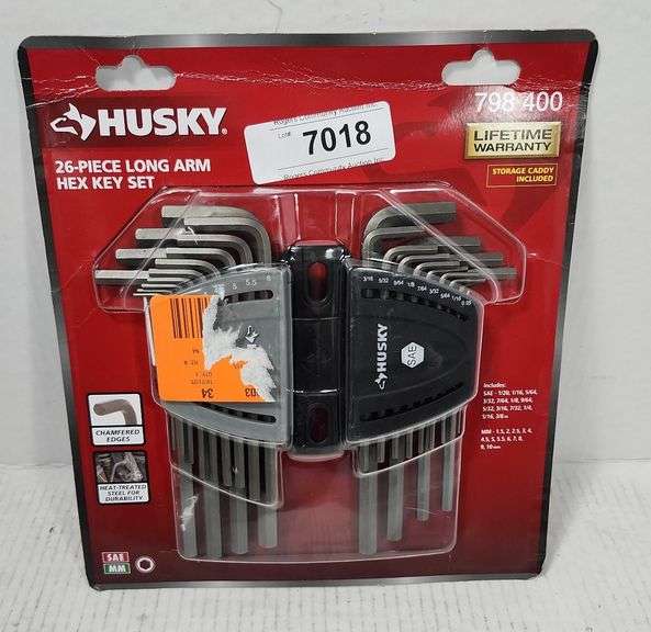 HUSKY ALLEN WRENCH SET METRIC/SAE