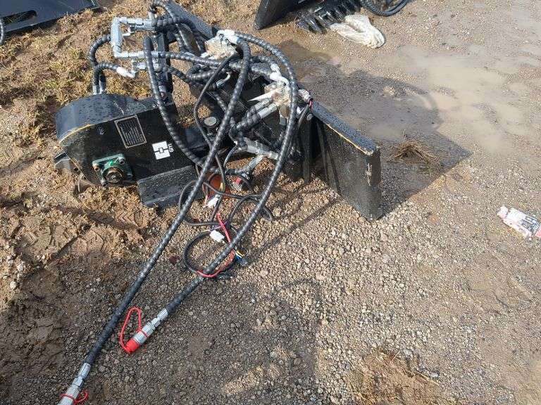 GIYI Skid steer stump grinder attachment