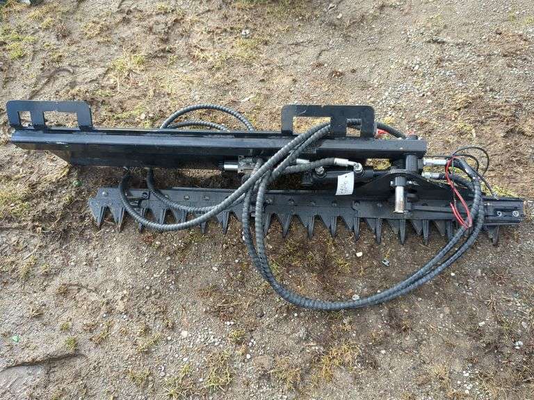 GIYI Skid steer Hedge trimmer attachment 5'