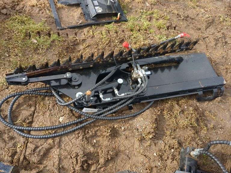 GIYI Skid steer Hedge trimmer attachment 5'