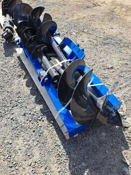 Future Skid Loader Auger w/ 8", 12" & 16" Bits