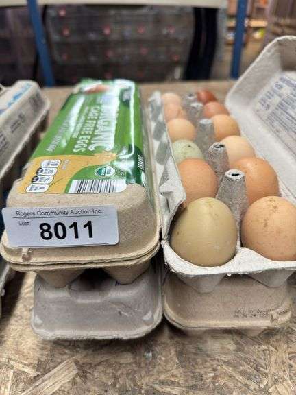 4 Doz Xlarge & Large Brown Eating Eggs