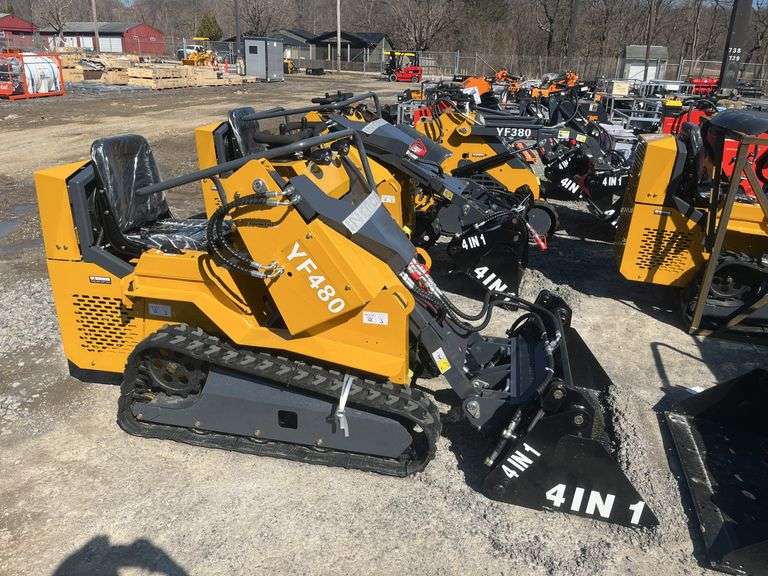 Infront YF480 Skid Steer W 4 in 1 Bucket Rogers Community Auction Inc 