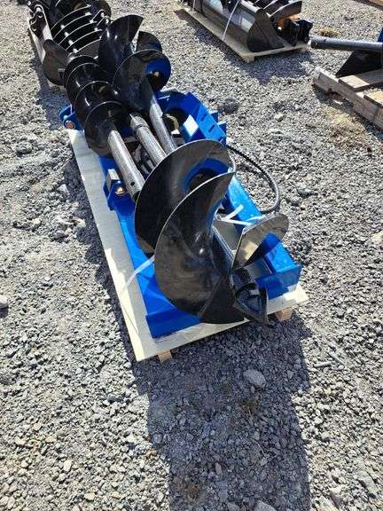 Future Skid Loader Auger w/ 8", 12" & 16" Bits