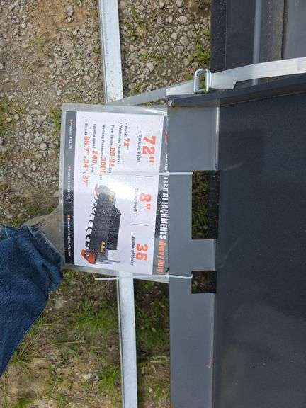 WIG HD Skid Loader 72" Tiller