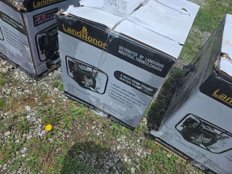 Landhonor 3” Semi-Trash Water Pump - 7hp