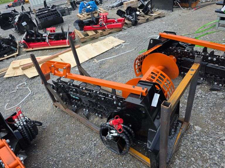 Future Mini Skid Loader Trencher