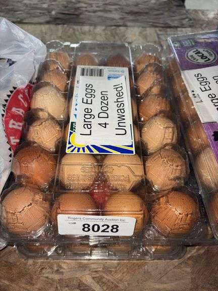 4 Doz Large Eating Eggs - Unwashed