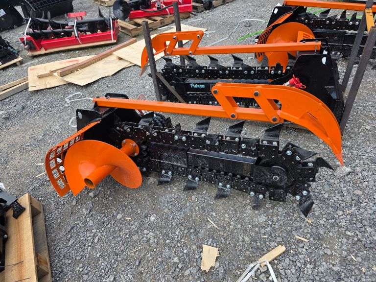Future Mini Skid Loader Trencher