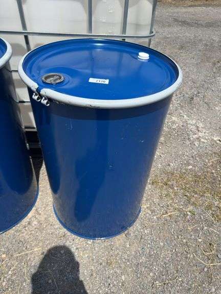 55 Gal Steel Drum Locking Ring Lid