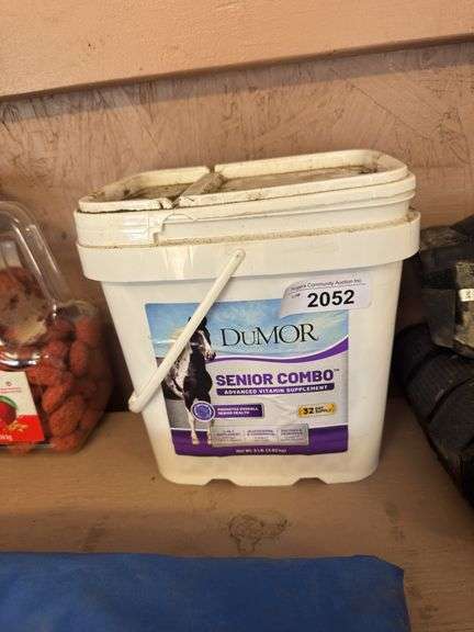 Half Bucket of Dumor Sr Combo Supplement - In Date