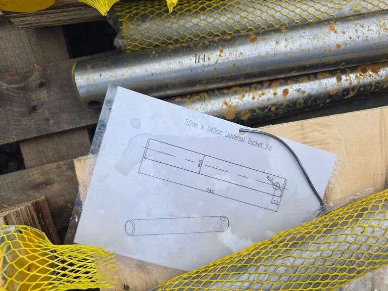 4 Excavator Pins