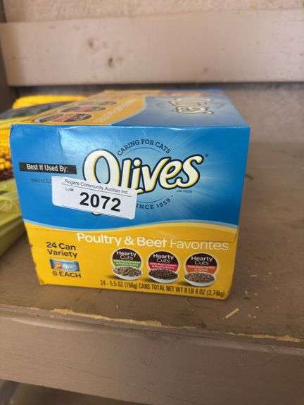 Box of 24 Cans Variety Pack 9 Lives Cat Food