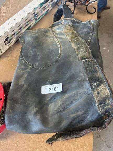 Adult Leather Chaps