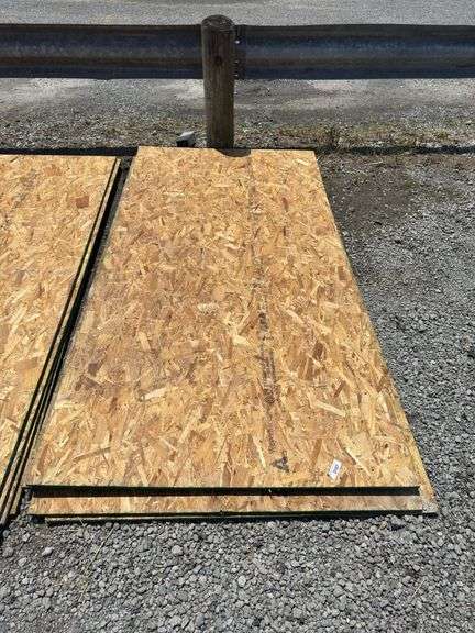 4 Sheets OSB - Lightly Used