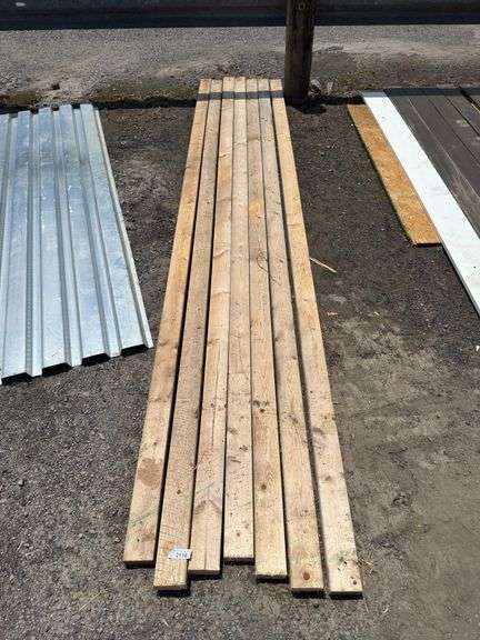 7- 12' Pine Boards