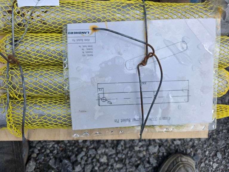 4 Excavator Pins