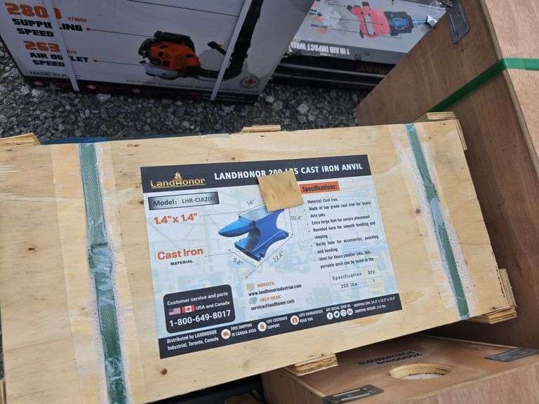 Landhonor 200lb Cast Iron Anvil