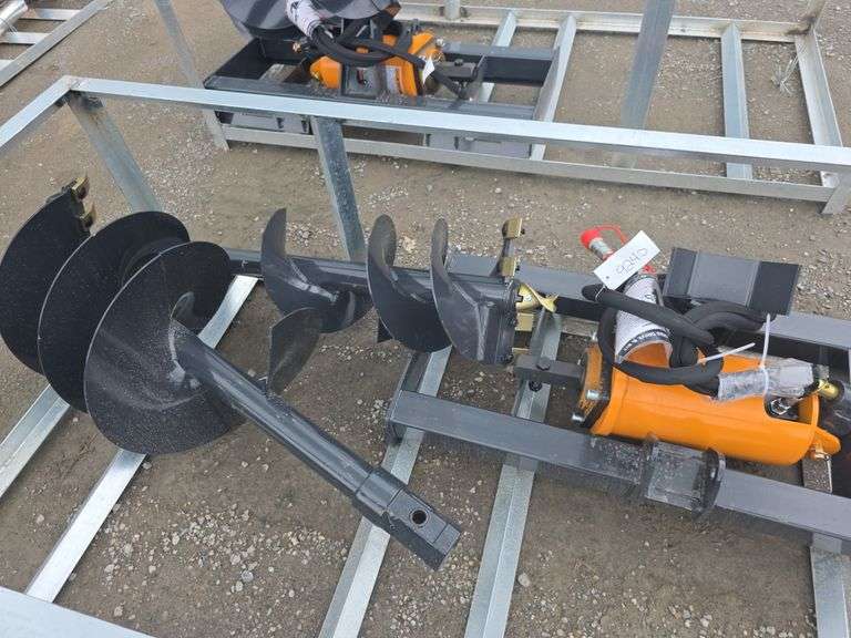 Wolverine Skid Loader Auger w/ 12" & 18" Bits