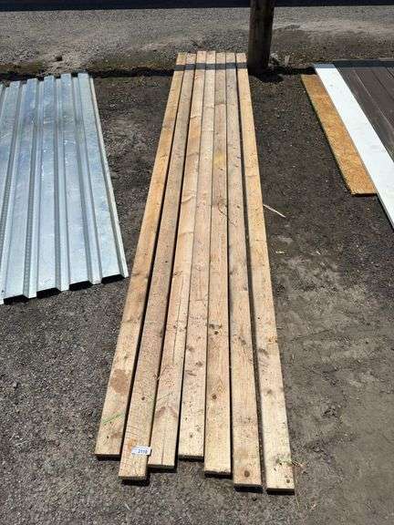 7- 12' Pine Boards