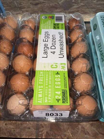 4 Doz Large Eating Eggs - Unwashed