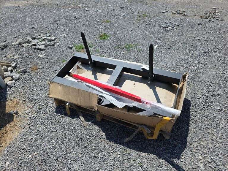 Single Prong Skid Loader Bale Spear