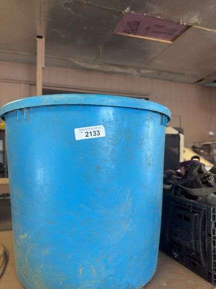Bucket of Horse Tack