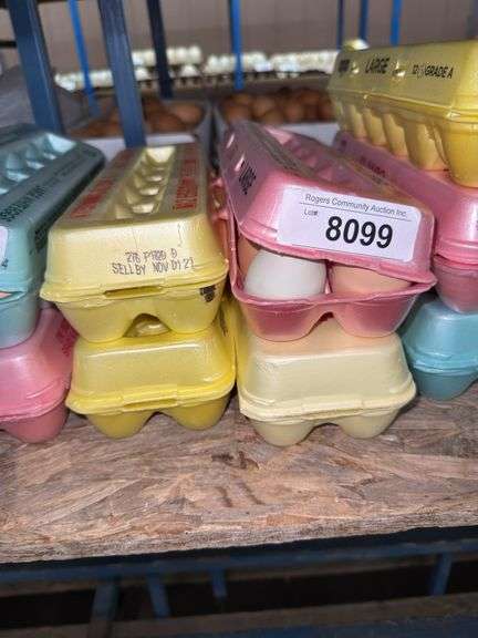 4 Doz Mixed Eating Eggs - Unwashed