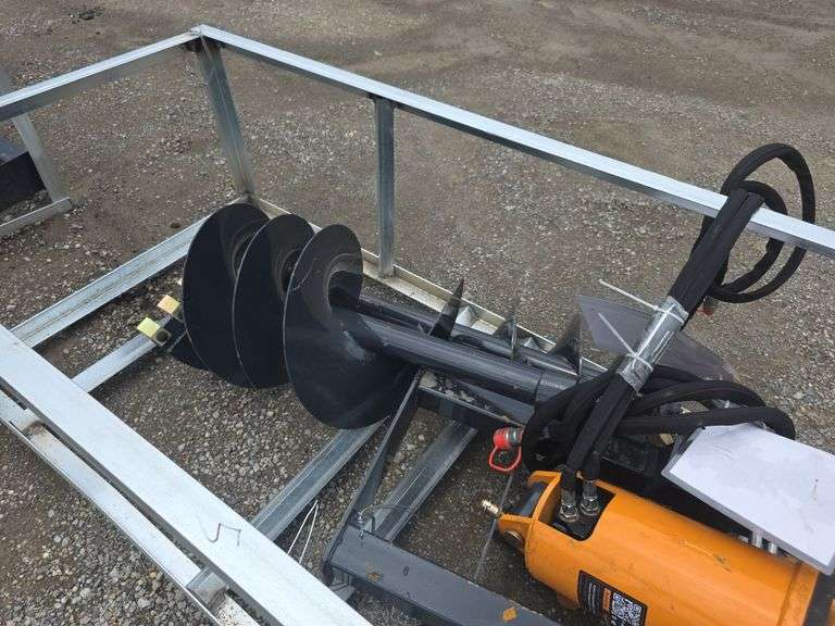 Wolverine Skid Loader Auger w/ 12" & 18" Bits