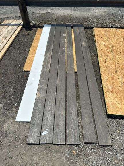 6 - 10' Deck Boards w/ 8' Composite Boards