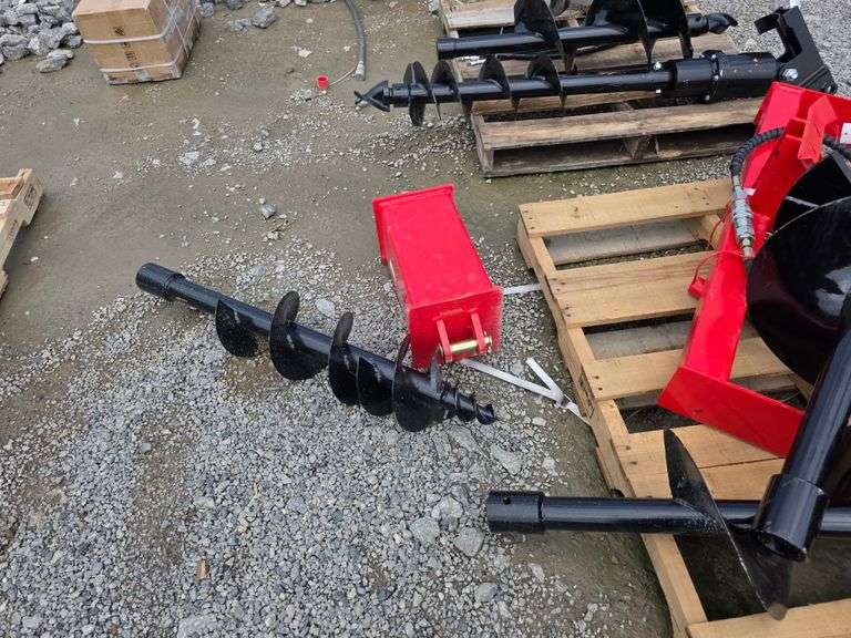 Future Skid Loader Auger w/ 8", 12" & 16" Bits