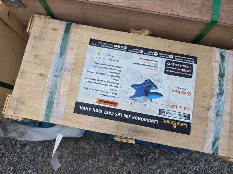 Landhonor 200lb Cast Iron Anvil