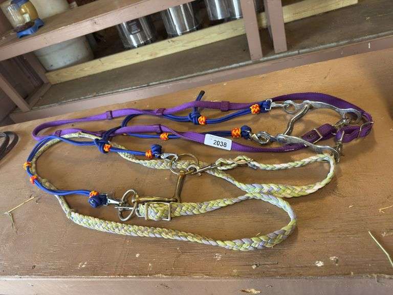 2 Quick Change Horse Bridles