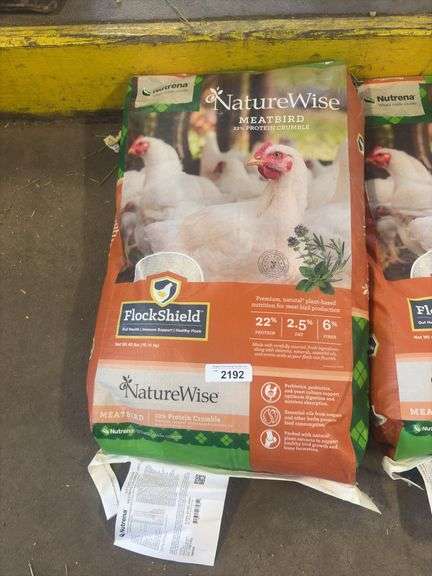 50lb Bag of Nature Wise Meat Bird 22% Feed - Exp 3/25