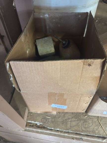 Box of Rabbit Feeders & Waterers