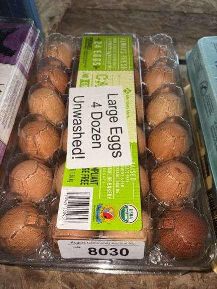 4 Doz Large Eating Eggs - Unwashed