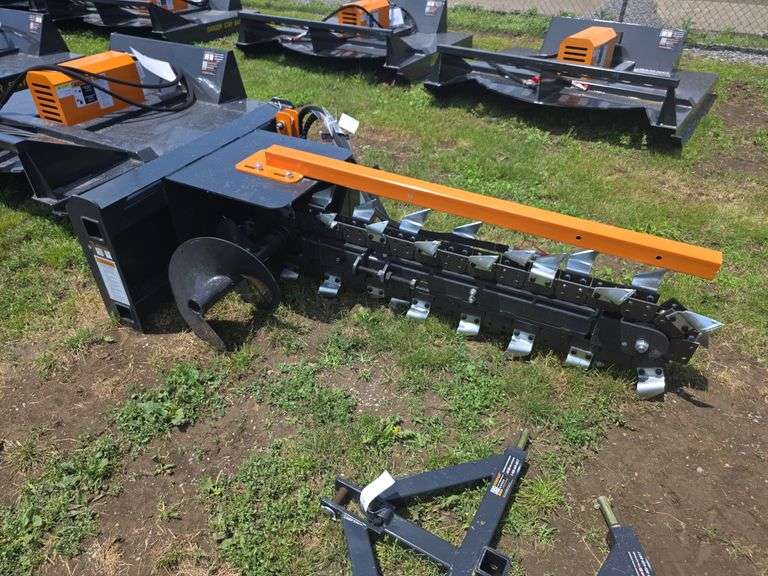 Wolverine Skid Loader Trencher