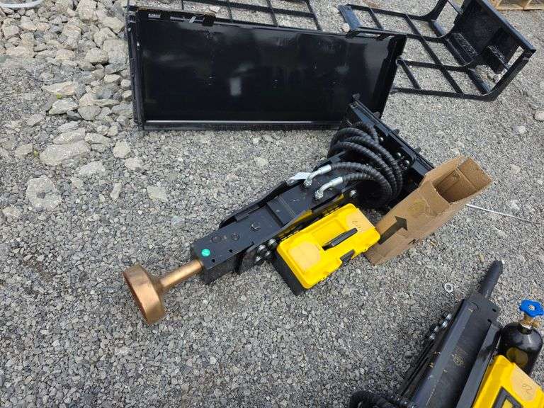 Future Mini Skid Loader Post Pounder