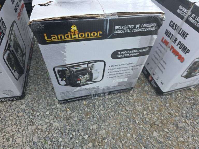 Landhonor 3” Semi-Trash Water Pump - 7hp