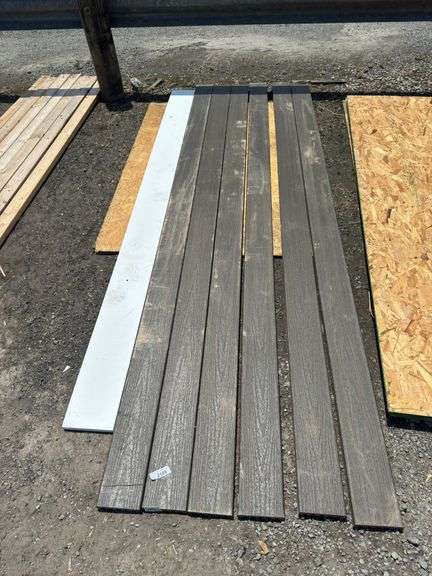 6 - 10' Deck Boards w/ 8' Composite Boards